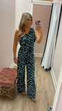 Green Zebra Jumpsuit