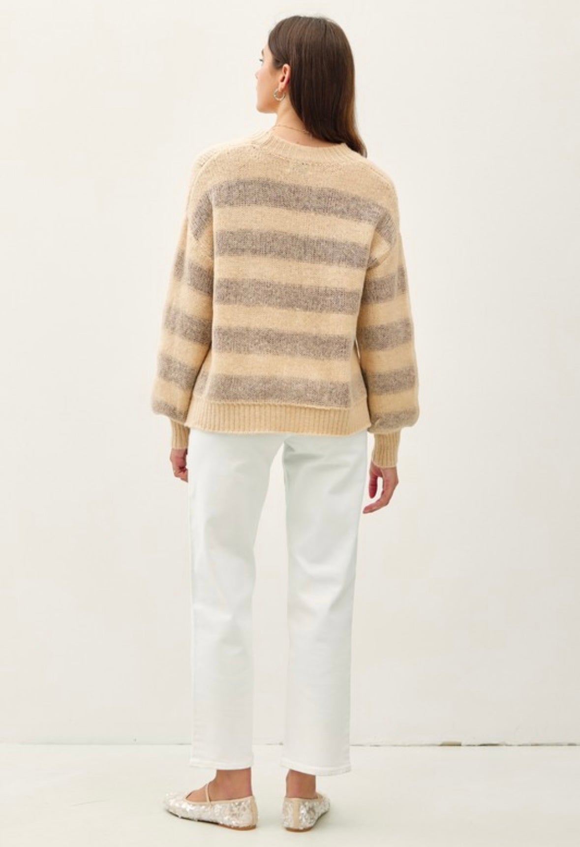 Poppy Stripe Sweater