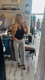 Kelsey Leopard Hi Rise Jeans