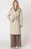 Stone Hooded Coat