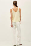 Lemon Ruffle Tank