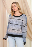 Blue Ombre Sweater