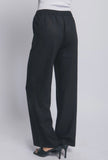 Black Linen Wide Leg Pants