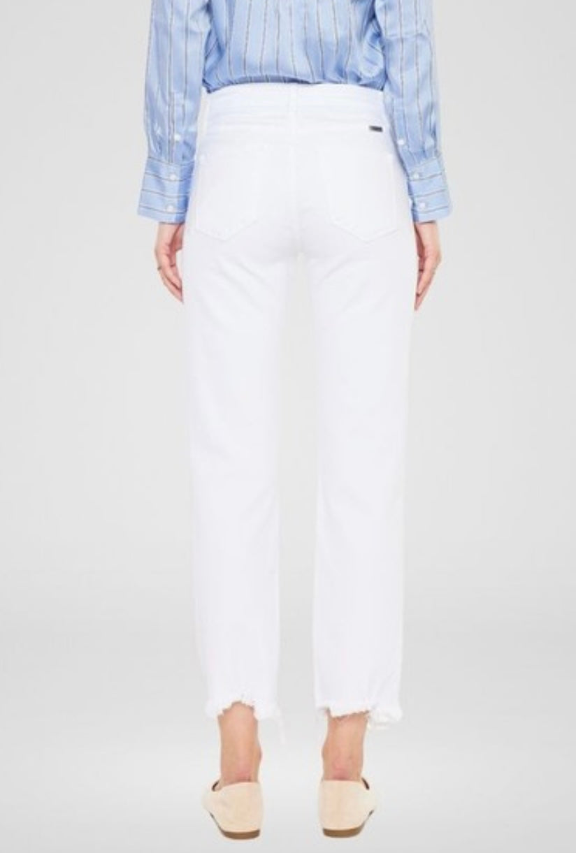 White Mandi Straight Leg Jeans