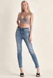 Denim High Rise Vintage Skinny Jeans