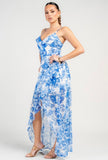 Chelsea Blue Floral Dress
