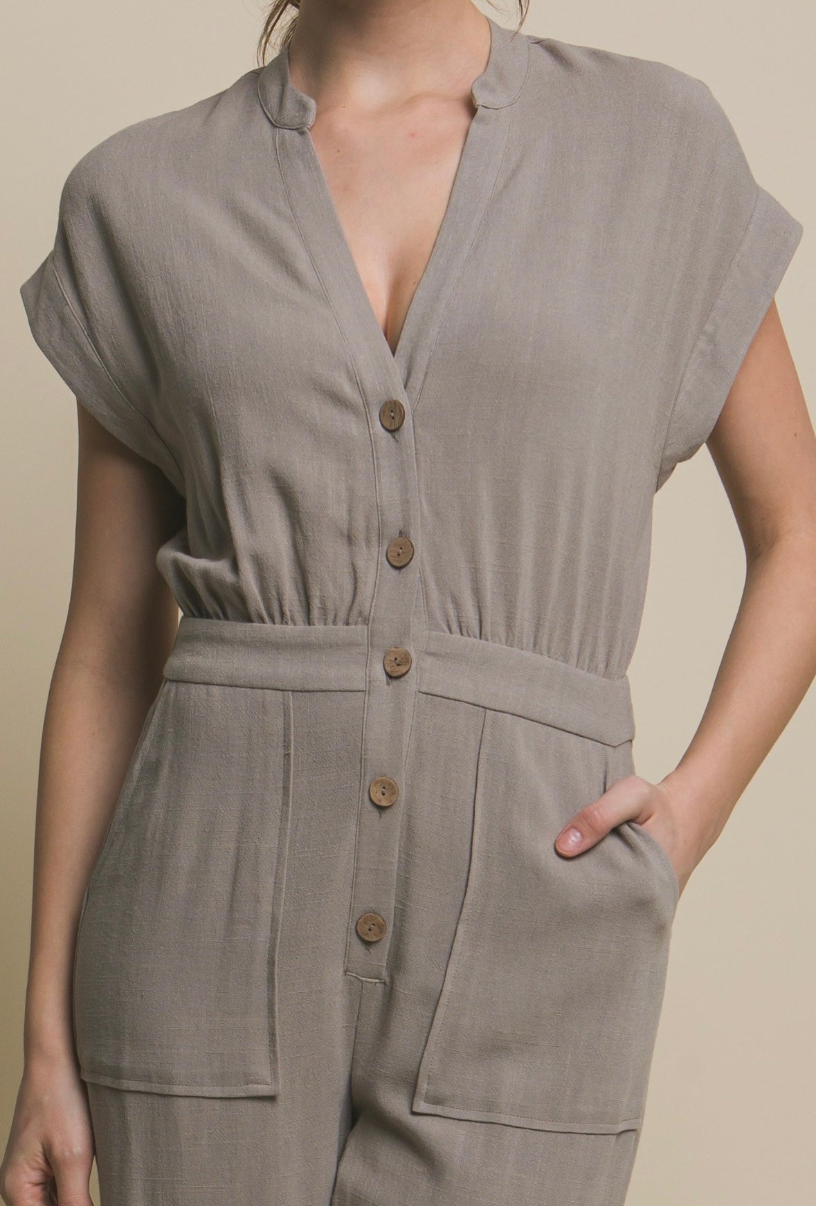 Stone Utility Jumpsuit