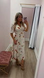 Harvest Bloom Mix Floral Maxi Dress