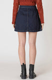 Denim Button Skirt