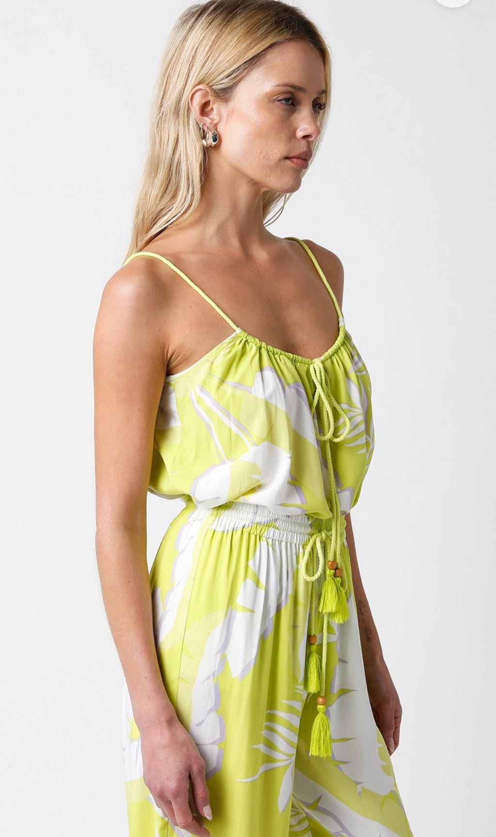 Lime Tropical Rope Tank