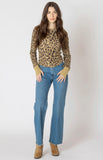 Leopard Waffle Top