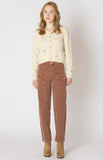 Brunette Cropped Jeans