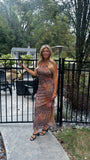 Leopard Sheer Dress