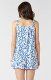 Blue Floral Tank