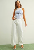 Blue Stripe Tie Tank