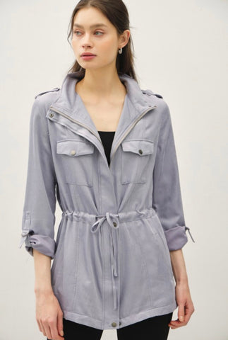 Pewter Utility Jacket