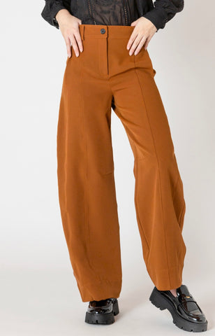 Camel Barrel Pants