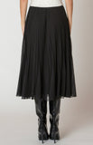 Black Accordion Skirt