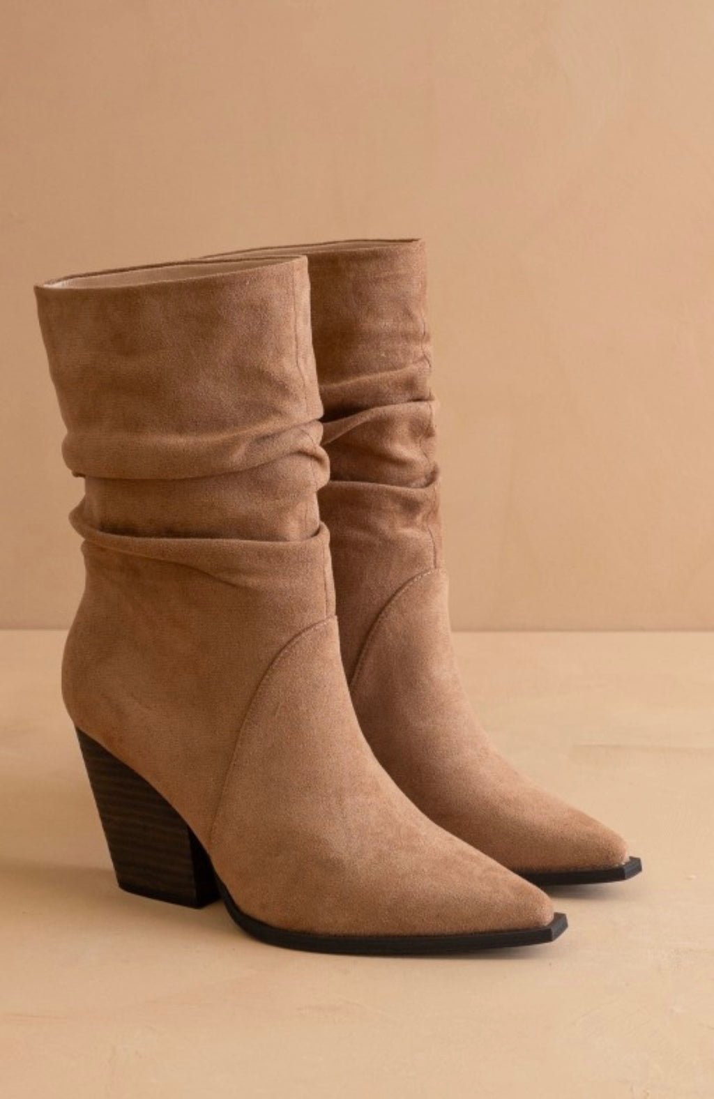Letty Latte Slouch Bootie