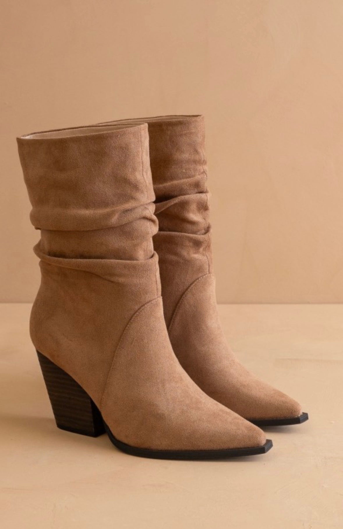 Letty Latte Slouch Bootie