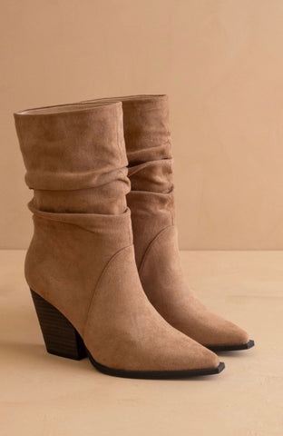Letty Latte Slouch Bootie