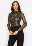 Gold Mesh Bodysuit