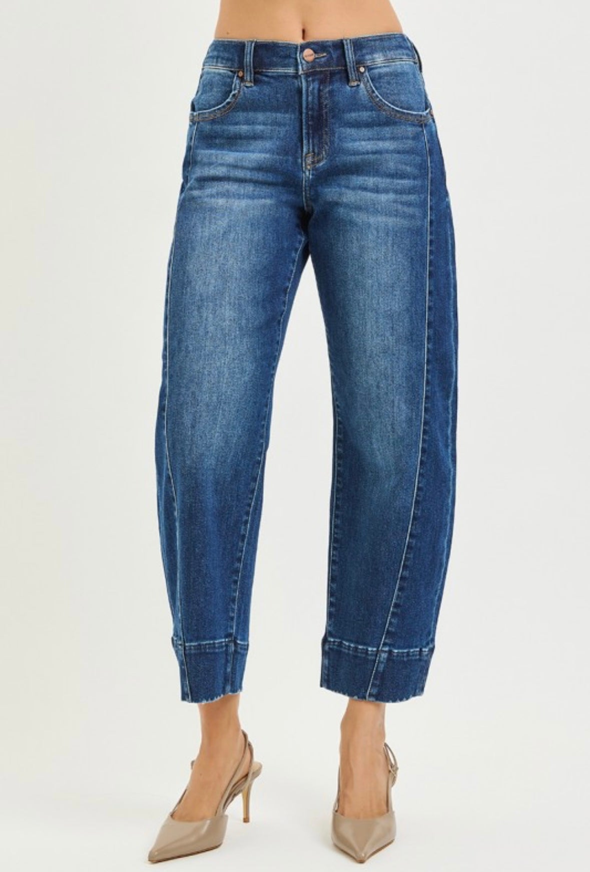 Celeste Barrel Jeans