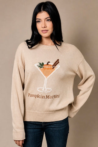 Pumpkin Martini Sweater