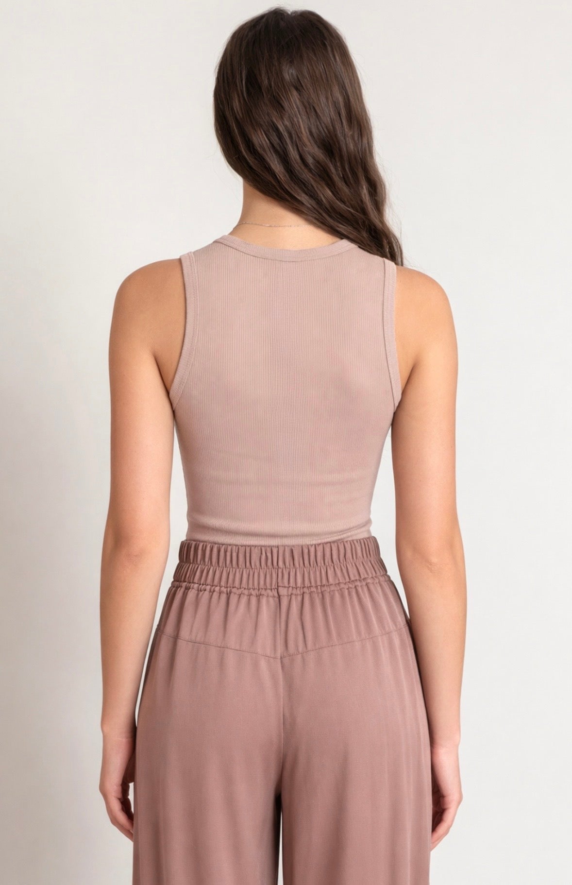 Dusty Rose Seam Tank