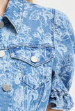 Floral Denim Jacket