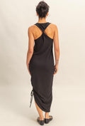 Black Twist Tank Dress