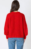 Candy Red Cardigan