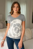 Grey Tie Dye Tee