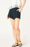 Black Eyelet Shorts