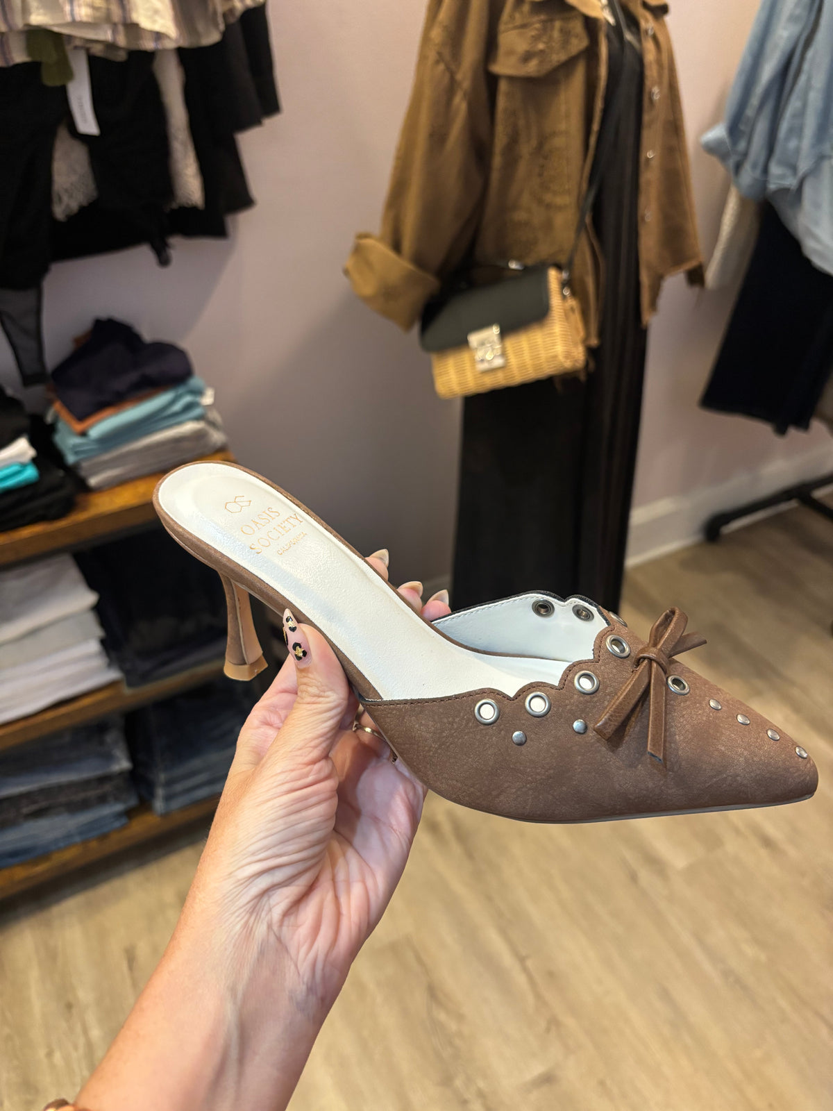 Cocoa Meridian Kitten Heels