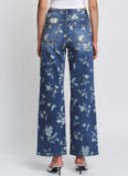 Floral Wide Leg Jeans