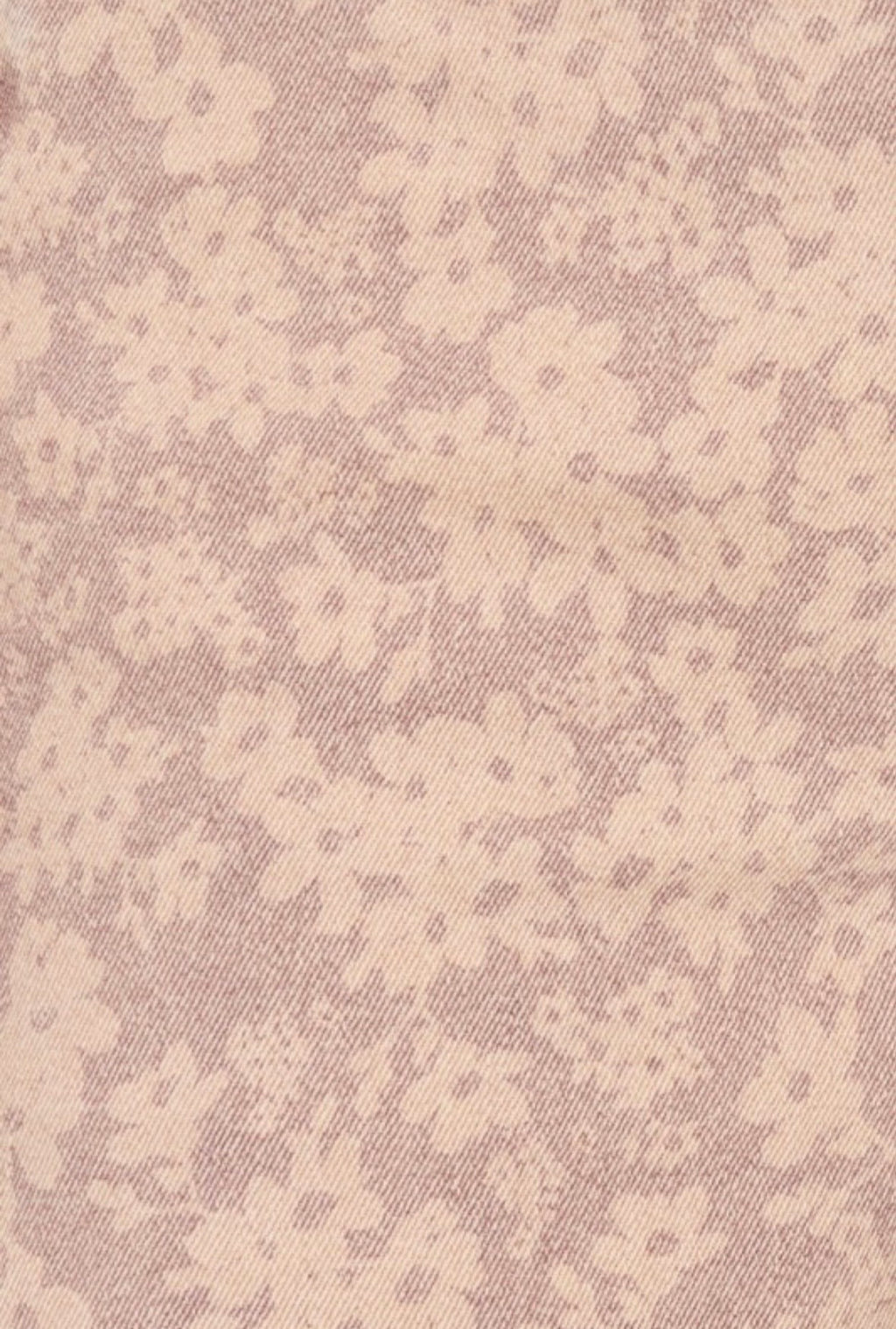 Dusty Rose Floral Jeans