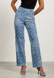 Handkerchief Wide Leg Jeans