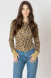 Leopard Waffle Top