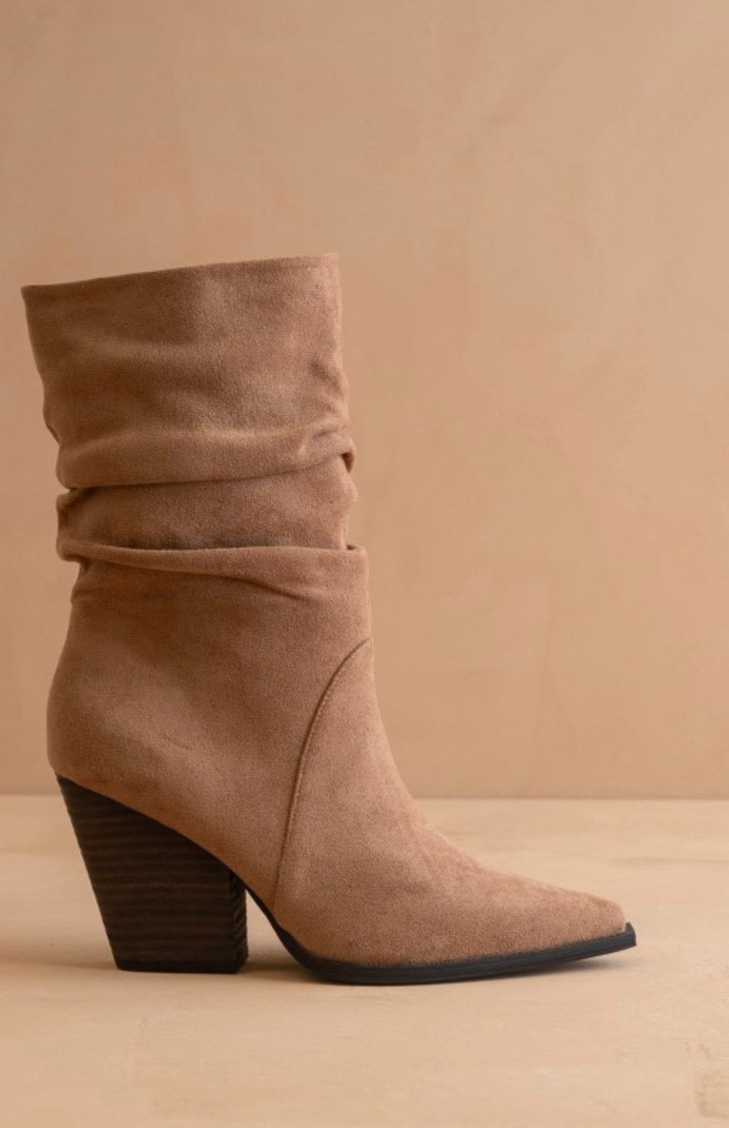 Letty Latte Slouch Bootie