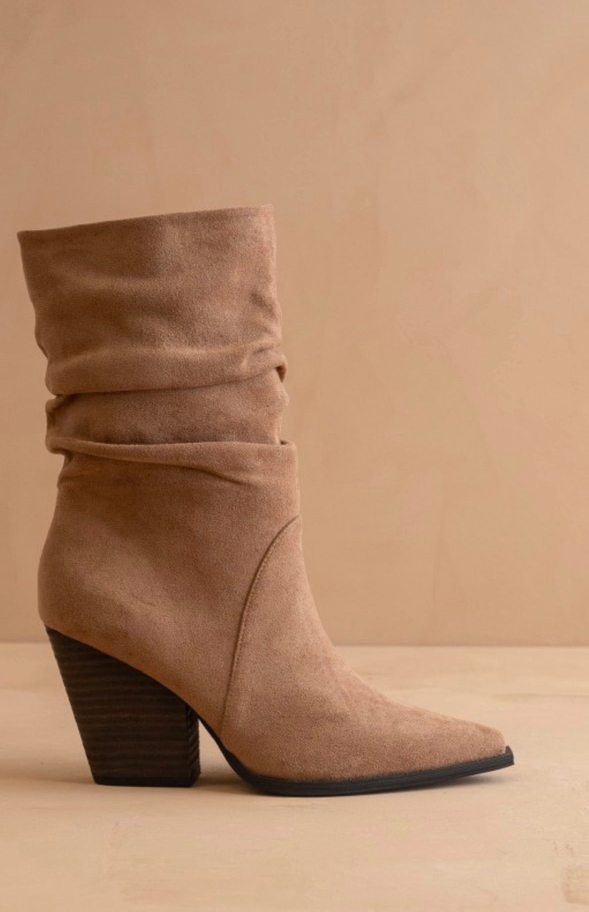 Letty Latte Slouch Bootie