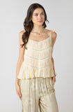 Buttercream Gathered Top