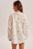 Fruity Gauze Button Down