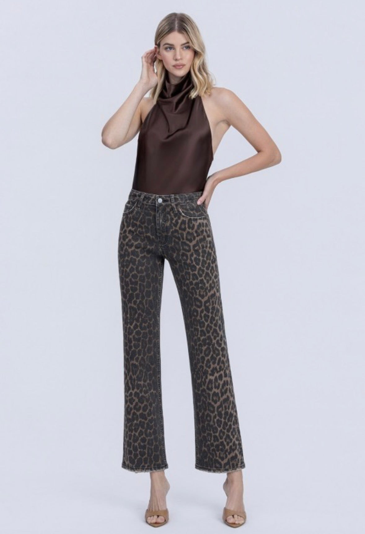 Koko Leopard Jeans