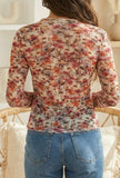 Floral Sheer Top
