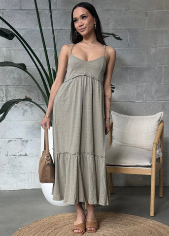 Sage Maxi Sundress