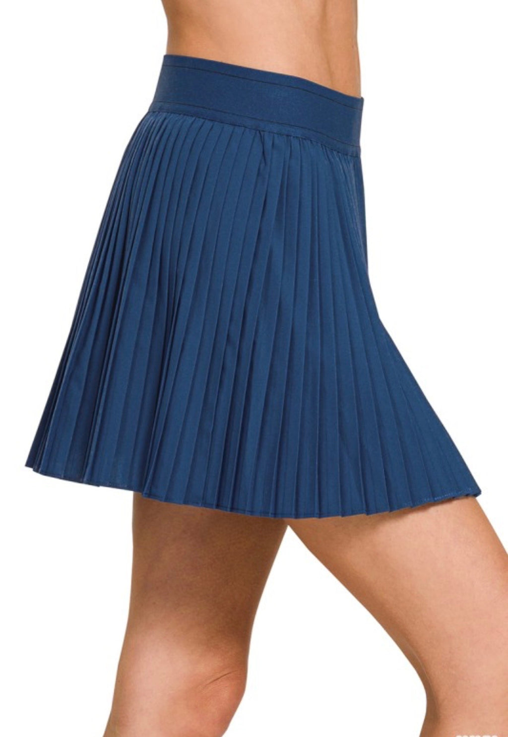 Navy Tennis Skort