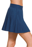 Navy Tennis Skort