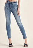 Denim High Rise Vintage Skinny Jeans