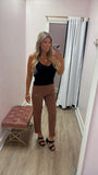 Brunette Cropped Jeans